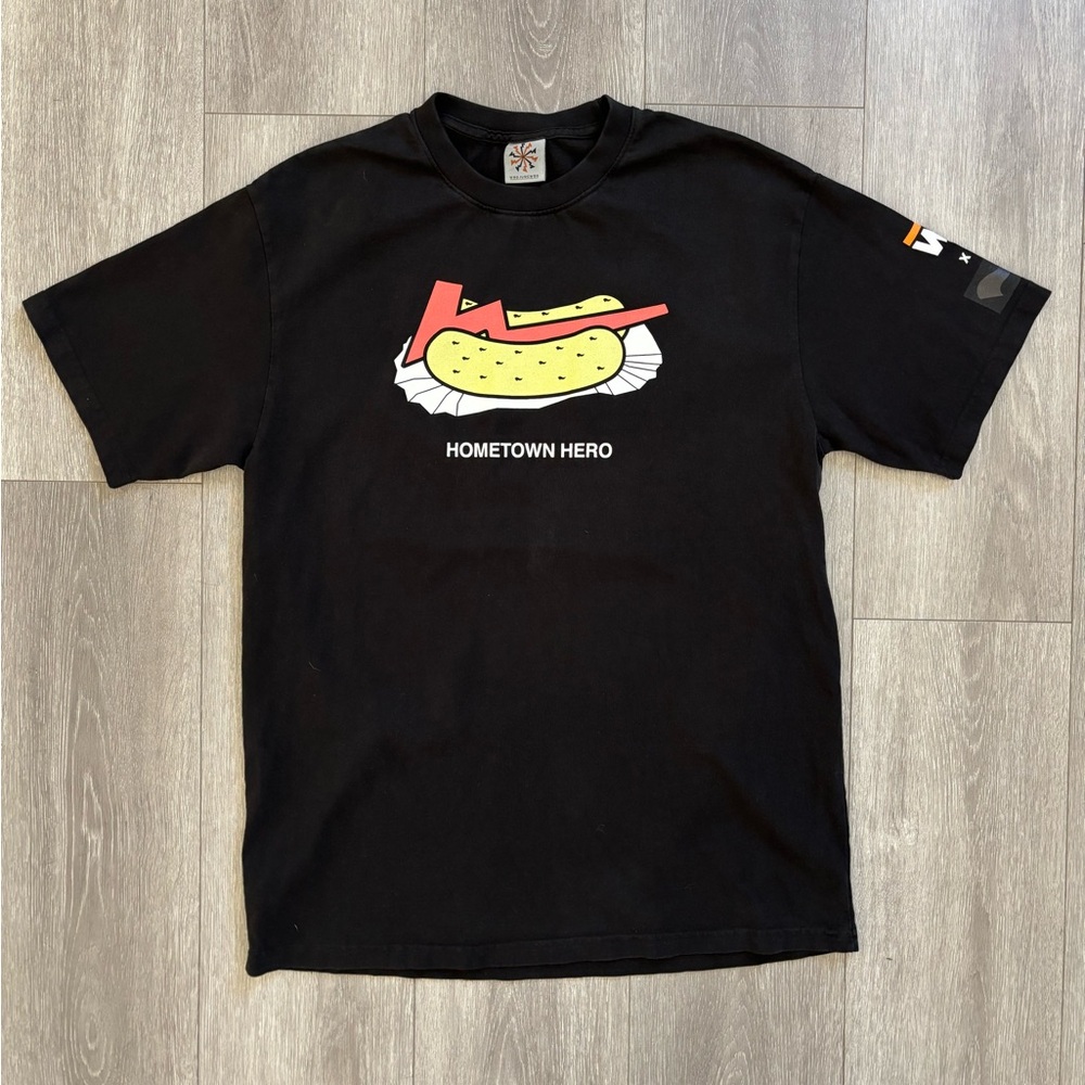 Rare Who Jung Woo T Shirt Black Hometown Hero Hot Dog Graphic Size Men Sz Large